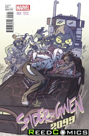 Secret Wars 2099 #2 (Spidergwen Variant Cover)