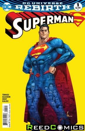 Superman Volume 5 #1 (DCU Rebirth - Variant Cover)