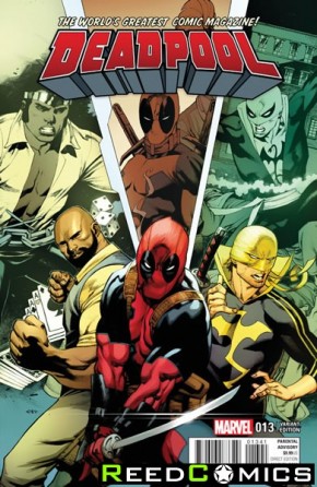 Deadpool Volume 5 #13 (Stevens Power Man and Iron Fist Variant Cover)