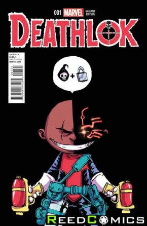 Deathlok Volume 5 #1 (Skottie Young Baby Variant Cover)