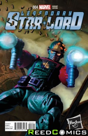 Legendary Star Lord #4 (1 in 15 Hasbro Incentive Variant Cover)