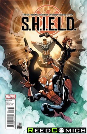 SHIELD Volume 4 #1 (Stegman Young Guns Variant Cover)