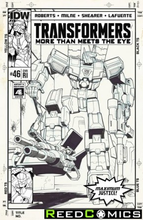 Transformers More Than Meets The Eye Ongoing #46 (1 in 10 Incentive Variant Cover)