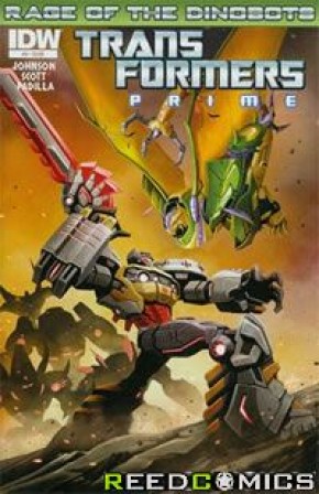 Transformers Prime Rage of the Dinobots #4