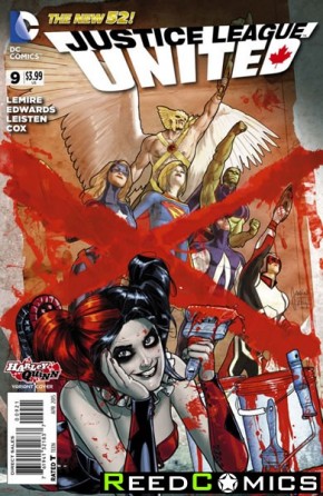 Justice League United #9 (Harley Quinn Variant Edition)