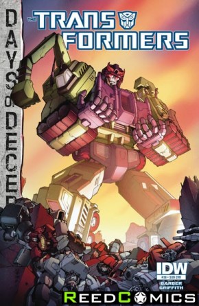 Transformers #38 Days of Deception (Subscription Variant Cover)