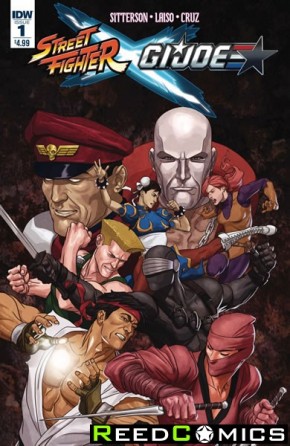 Street Fighter X GI Joe #1