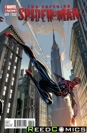 Superior Spiderman #31 (Campbell Connecting A Variant) *Connects Amazing Spiderman #1 B Variant*