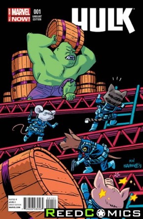 Hulk Volume 3 #1 (Samnee Animal Variant Cover)