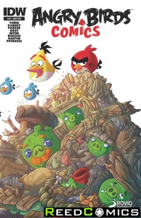 Angry Birds #10 (Subscription Variant Cover)