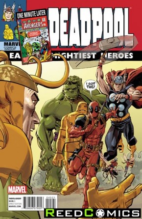 Deadpool Volume 4 #45 (1 in 15 Avengers Incentive Variant Cover)