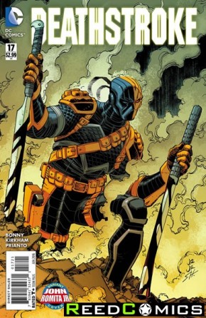 Deathstroke Volume 3 #17 (Romita Variant Cover)