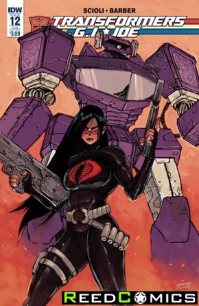 Transformers vs GI Joe #12 (Subscription Variant Cover)