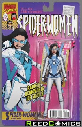 Spiderwoman Volume 6 #6 (Christopher Action Figure Variant Cover)