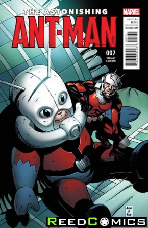 Astonishing Ant Man #7 (1 in 15 Brigman Classic Incentive Variant Cover)