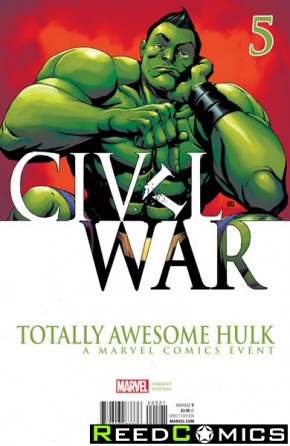Totally Awesome Hulk #5 (Pham Civil War Variant)