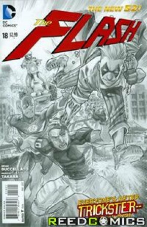 The Flash Volume 4 #18 (1 in 25 Incentive Variant Cover)