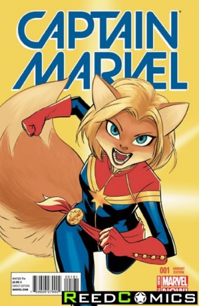 Captain Marvel Volume 7 #1 (Lopez Animal Variant)