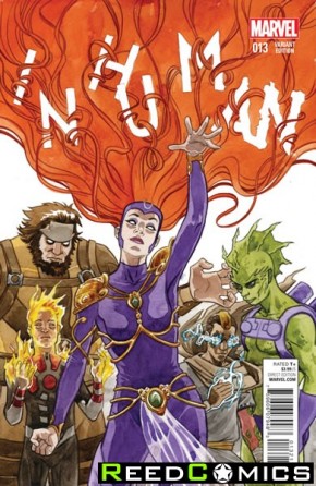 Inhuman #13 (Women of Marvel Variant Cover)