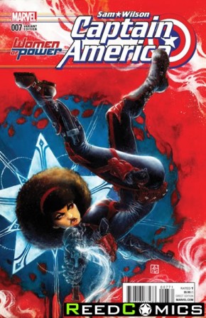 Captain America Sam Wilson #7 (Chang Women of Power Variant Cover)