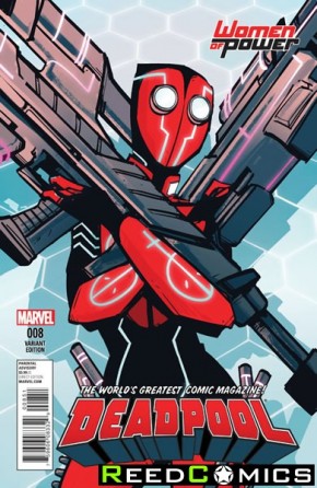 Deadpool Volume 5 #8 (Women of Power Variant Cover)
