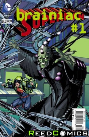 Superman Volume 4 #23.2 Brainiac 3D Motion Cover (1st Print)