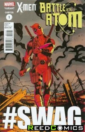 X-Men Battle of the Atom #1 (Deadpool Variant Cover)