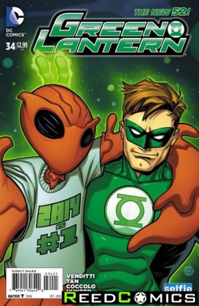 Green Lantern Volume 5 #34 (DCU Selfie Variant Edition)
