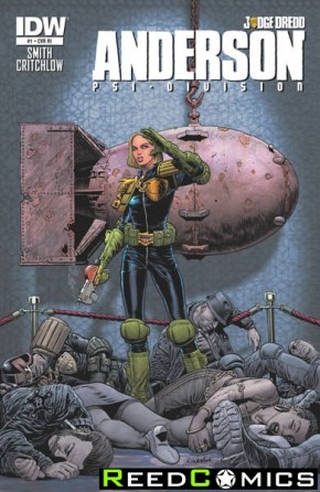 Judge Dredd Anderson Psi Division #1 (1 in 10 Incentive Variant Cover)