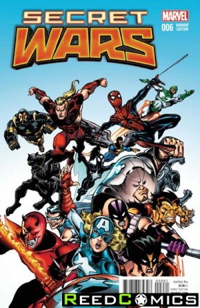 Secret Wars #6 (1 in 25 Classic Incentive Variant Cover)