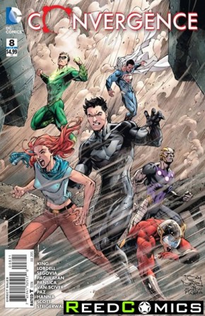 Convergence #8 (Tony Daniel Variant Cover)