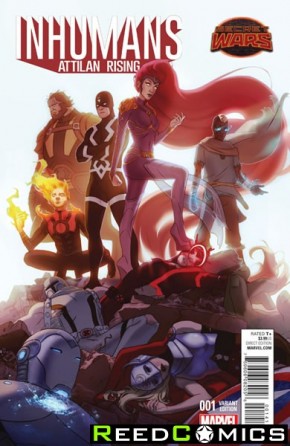 Inhumans Attilan Rising #1 (1 in 20 Incentive Variant Cover)