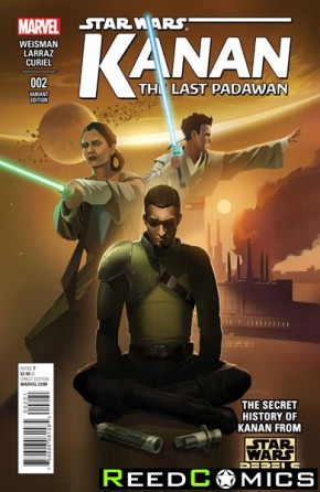 Kanan The Last Padawan #2 (1 in 25 CGI Character Incentive Variant Cover)