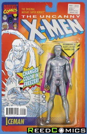 Uncanny X-Men Volume 3 #600 (Christopher Action Figure B Variant Cover)