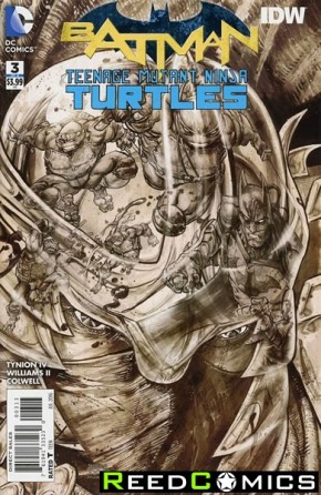 Batman Teenage Mutant Ninja Turtles #3 (3rd Print)