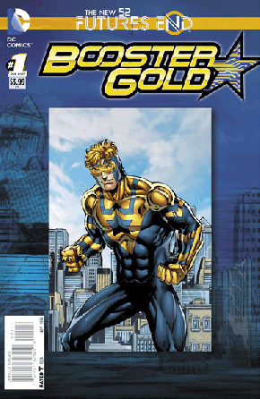 Booster Gold Futures End #1 (3D Motion Cover)