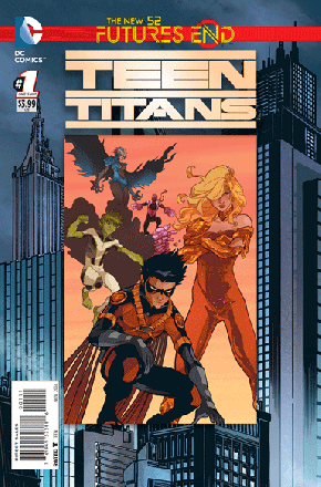 Teen Titans Futures End #1 (3D Motion Cover)