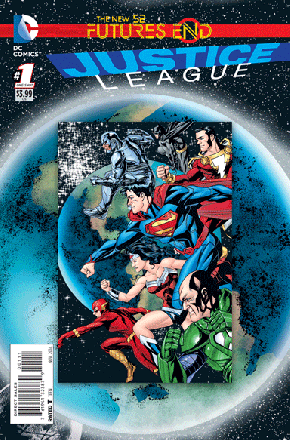 Justice League Futures End #1 (3D Motion Cover)