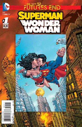 Superman Wonder Woman Futures End #1 (3D Motion Cover)