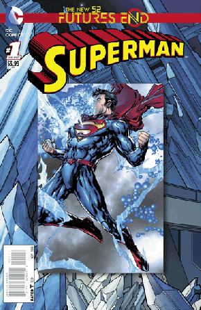 Superman Futures End #1 (3D Motion Cover)