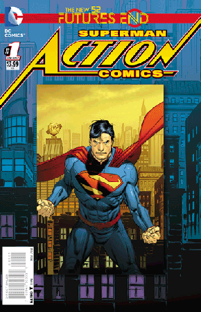 Action Comics Futures End #1 (3D Motion Cover)