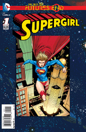 Supergirl Futures End #1 (3D Motion Cover)