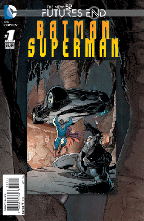 Batman Superman Futures End #1 (3D Motion Cover)