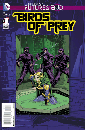 Birds of Prey Futures End #1 (3D Motion Cover)