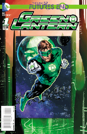 Green Lantern Futures End #1 (3D Motion Cover)