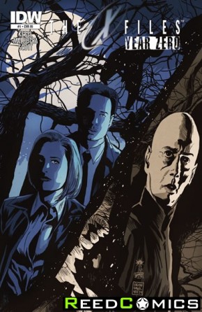 X-Files Year Zero #1 (1 in 10 Incentive Variant Cover)