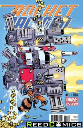 Rocket Raccoon #1 (Skottie Young Baby Variant Cover)