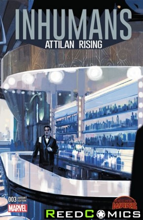 Inhumans Attilan Rising #3 (1 in 10 Incentive Variant Cover)