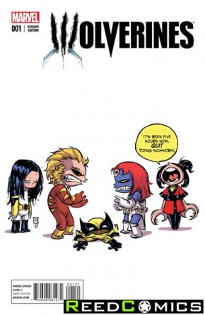 Wolverines #1 (Skottie Young Baby Variant Cover)