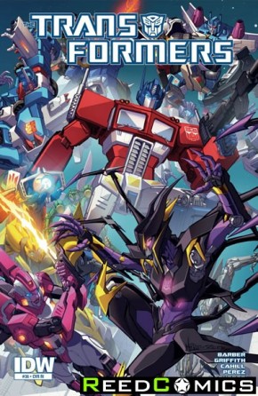 Transformers #36 Days of Deception (I in 10 Incentve Variant Cover)